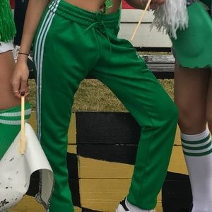 Green Adidas Joggers